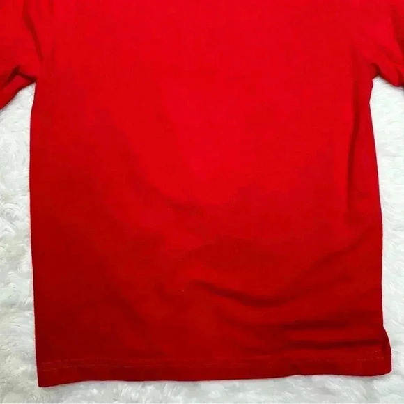 Holiday Time Christmas Santa Shirt Red & White Long Sleeved Size Extra  Small - Picture 14 of 16